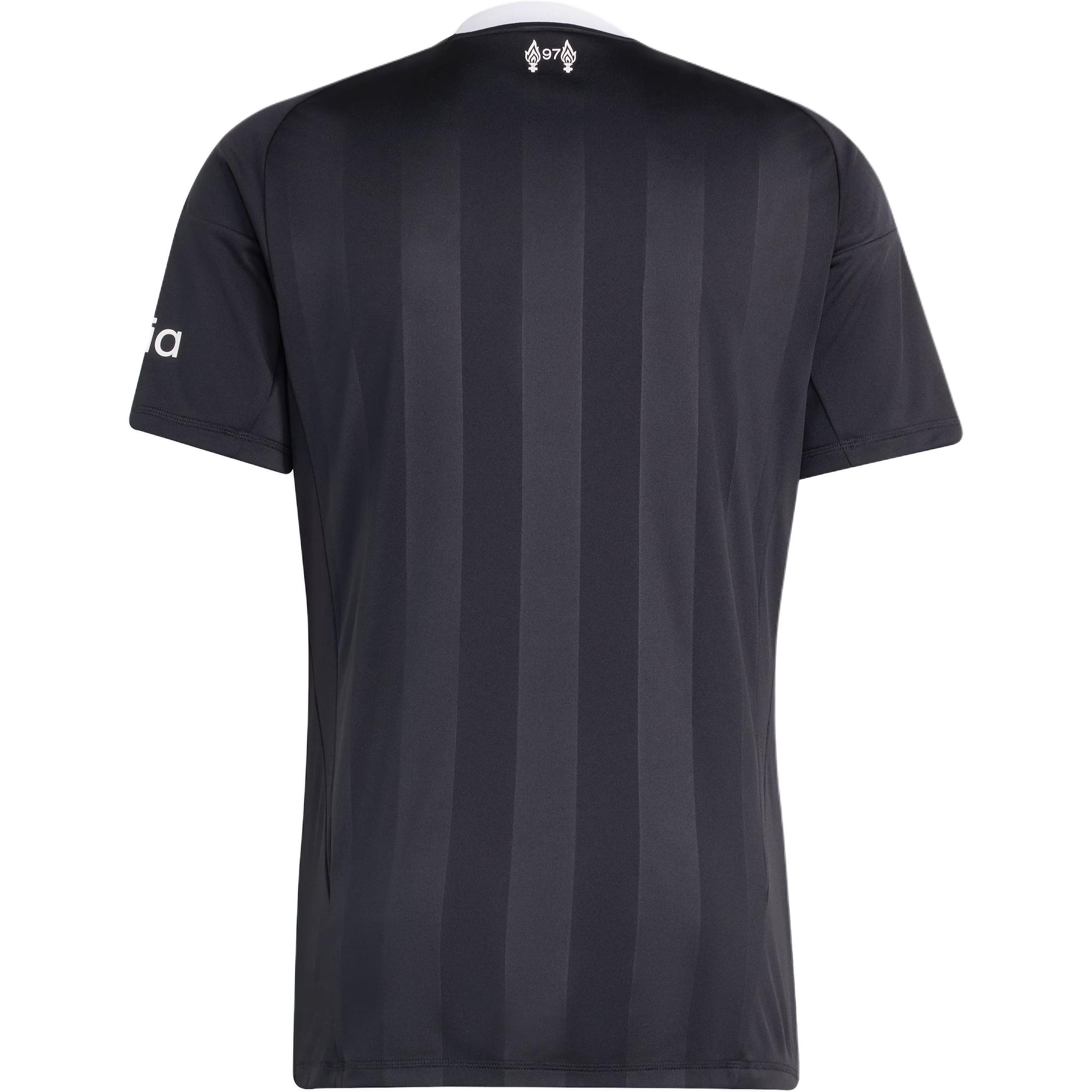 Футболка вратаря Liverpool FC 25/26 Third Adidas Originals, черный — фото 3