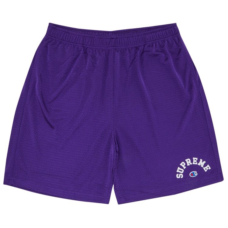 

Шорты Supreme x Champion Mesh Short, фиолетовый