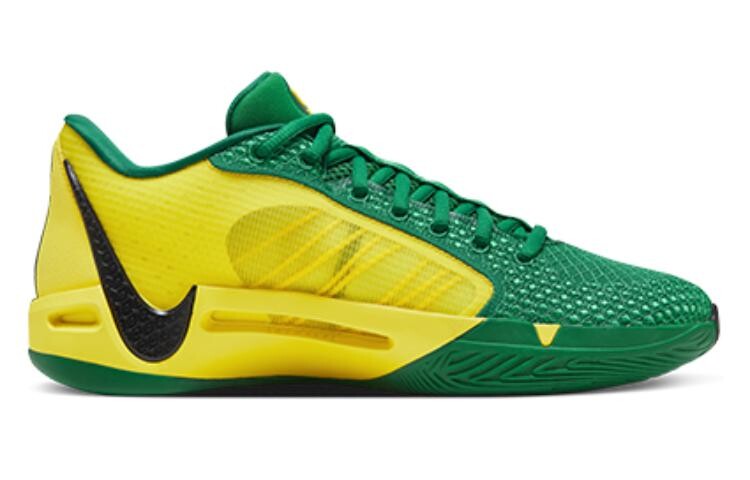 Баскетбольные кроссовки Nike Sabrina 1 унисекс, Green/Yellow — фото 2