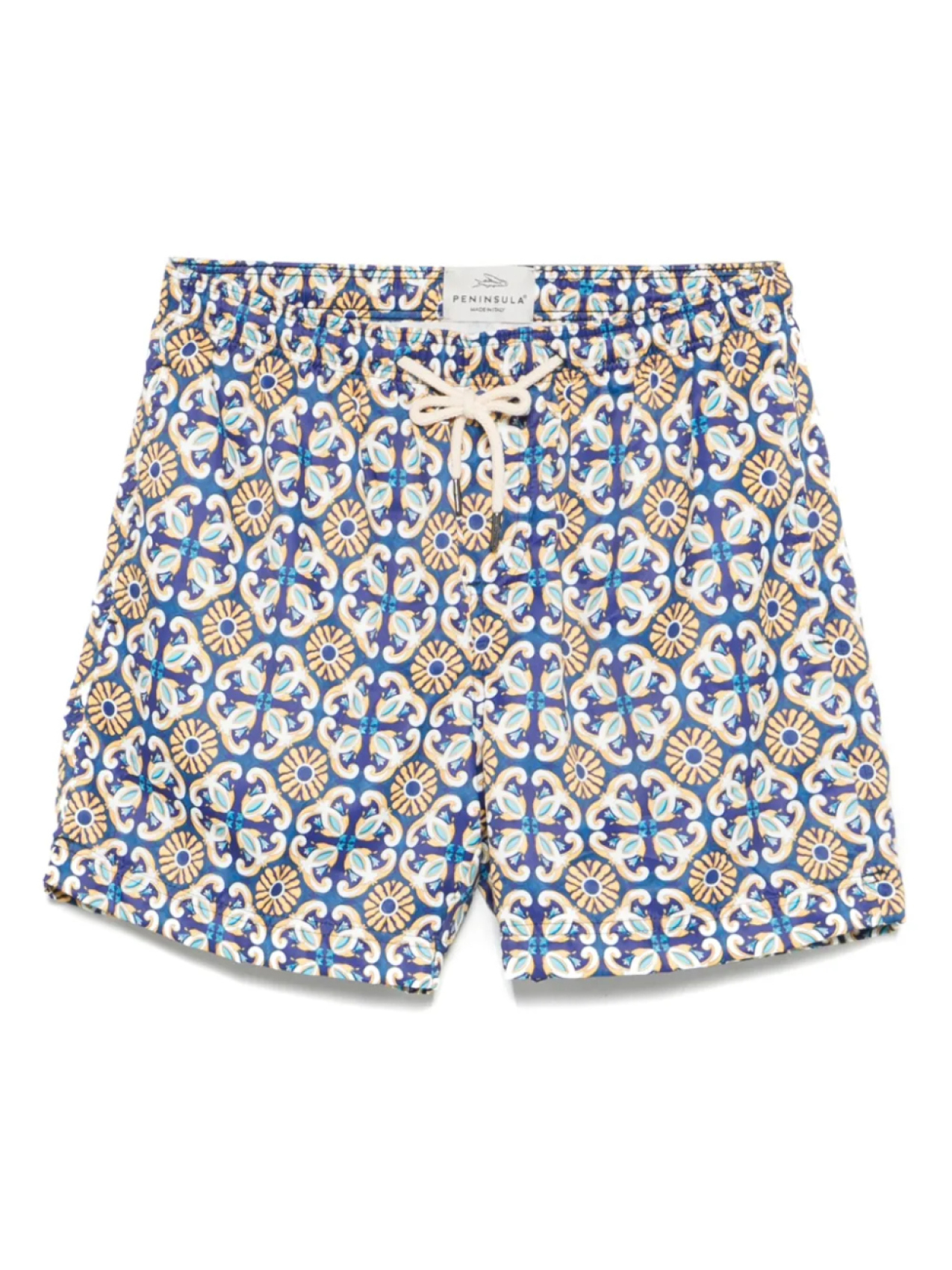 

Шорты с графическим принтом PENINSULA SWIMWEAR, синий