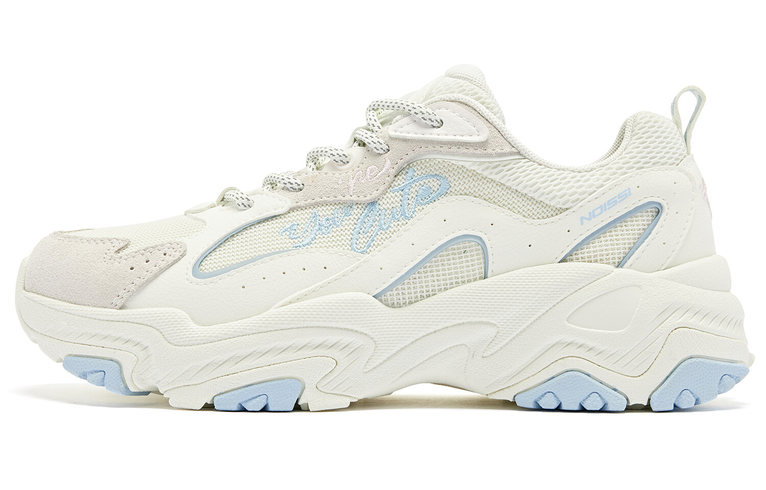 

Кроссовки QIAODAN Lifestyle Shoes Women's Low-top White/Blue, белый/синий