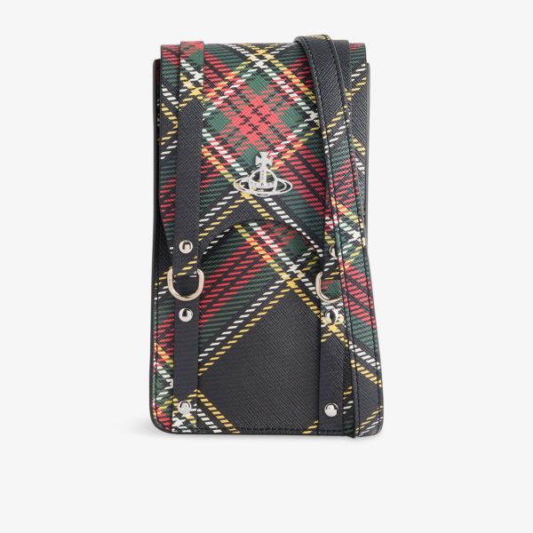 

Сумка-кроссбоди Vivienne Westwood Chelsea Tartan, черный / красный