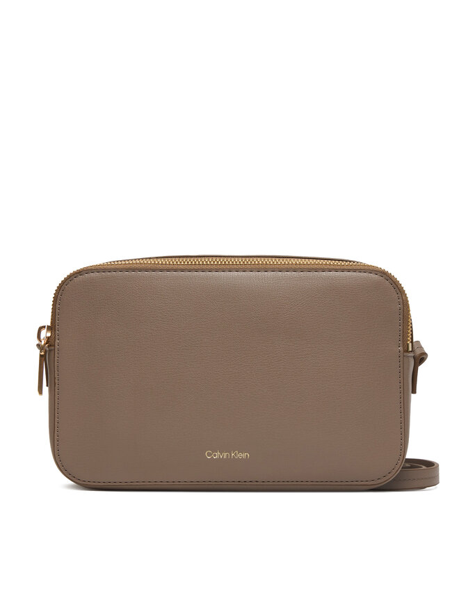 

Сумка через плечо Calvin Klein Foil Logo Elongated Camera Bag LV04F3276G Beige