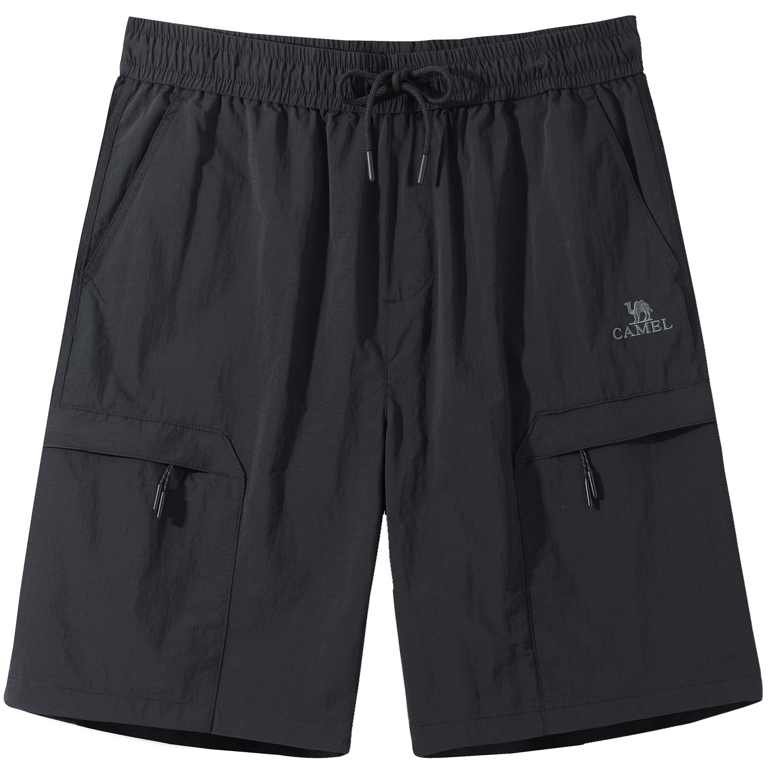 

Прямые водонепроницаемые износостойкие 5/8 укороченные свободные карго-шорты унисекс CAMEL, хаки