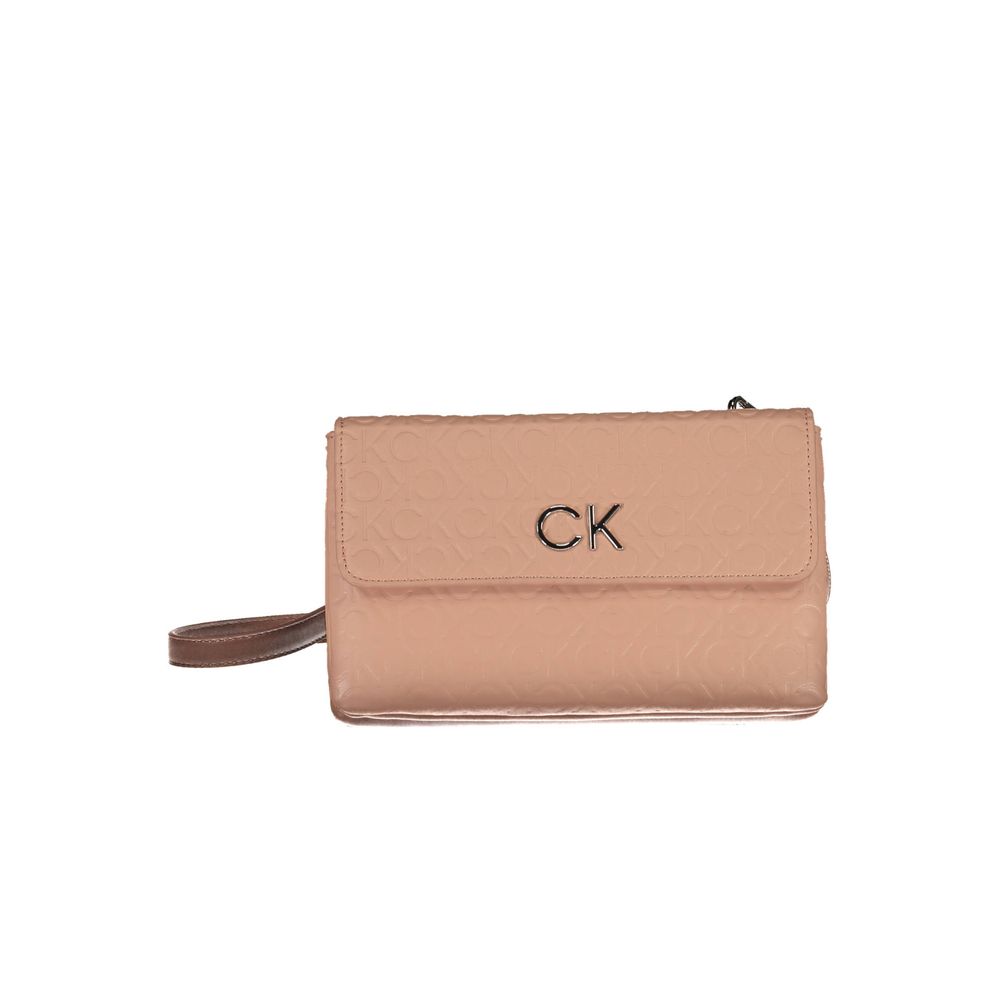 

Женская сумка из розового полиэстера Calvin Klein