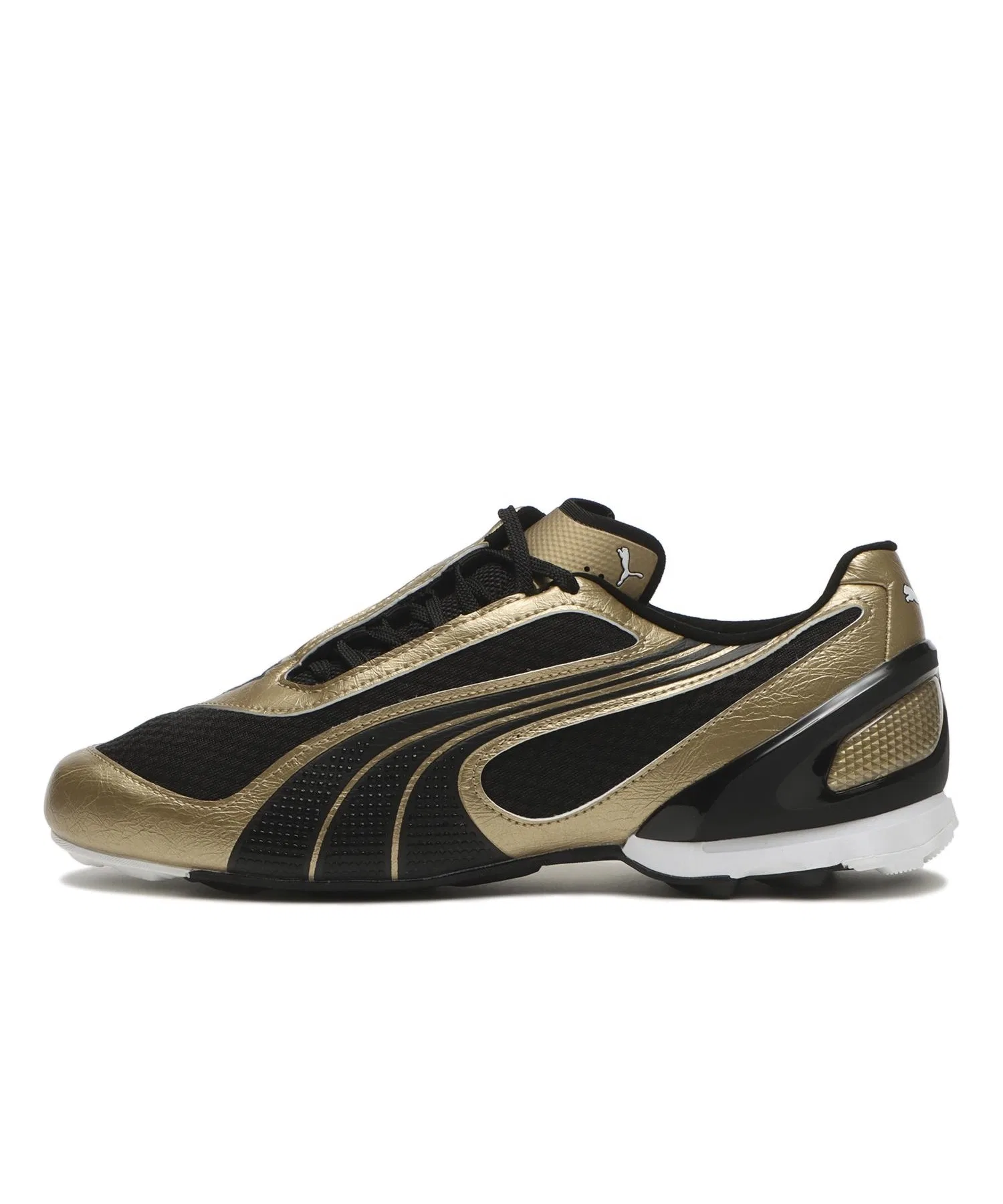 Унисекс кроссовки PUMA V-S1 METALLIC золотистые