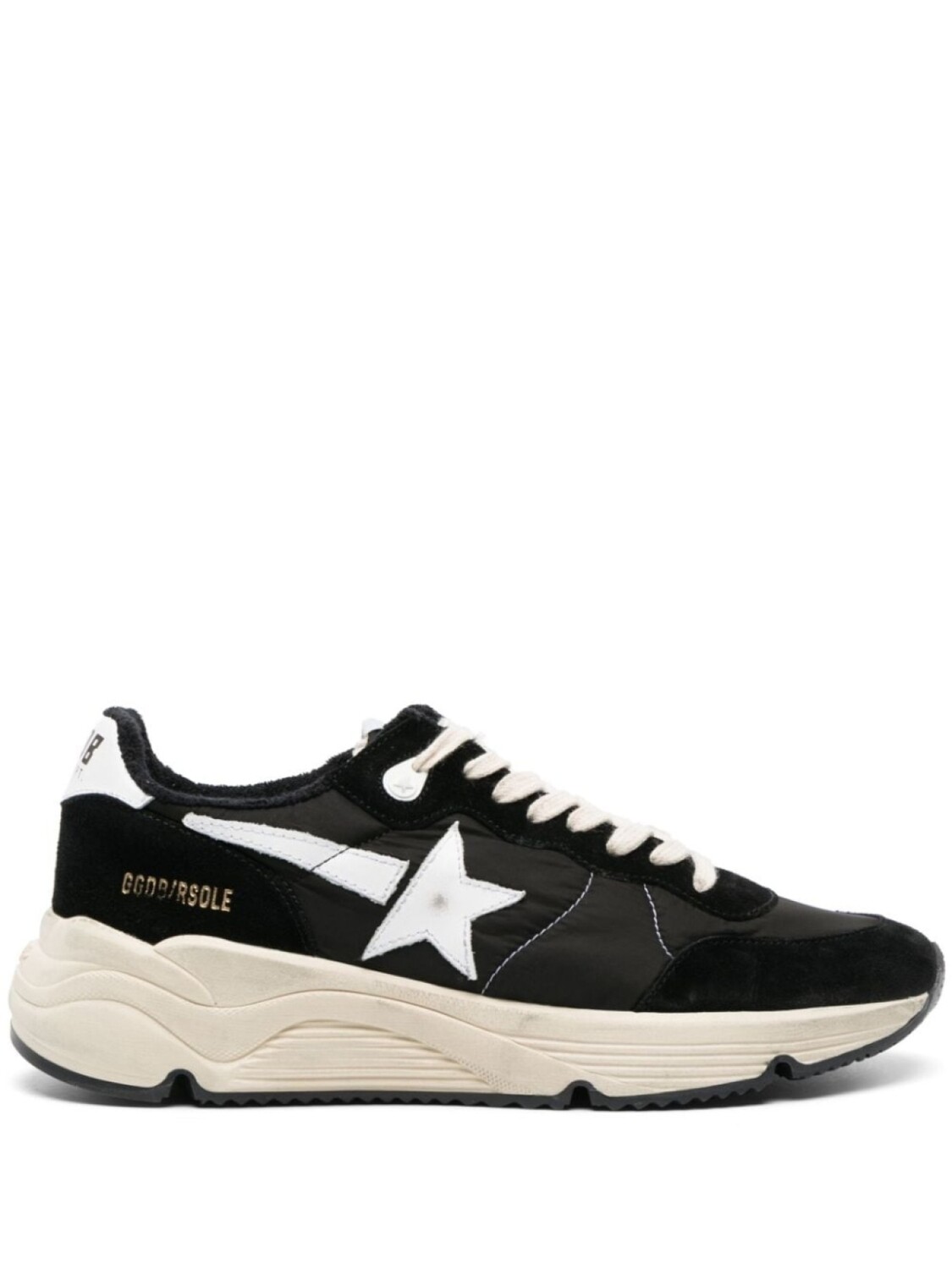 

Кроссовки Golden Goose With Patch, черный/белый