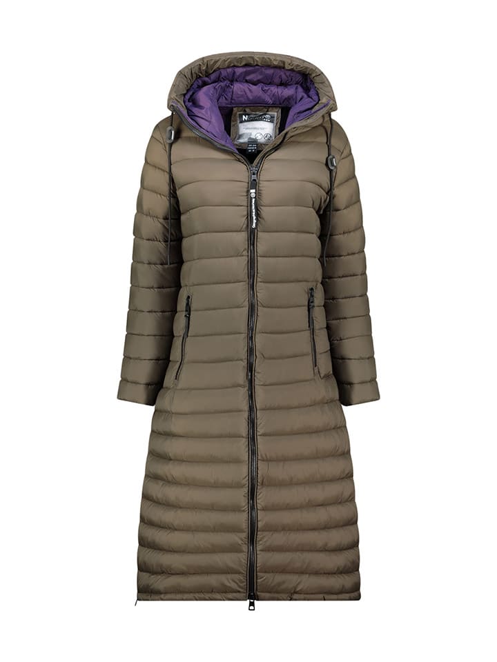 

Geographical Norway Зимнее пальто "Азуле" цвета хаки