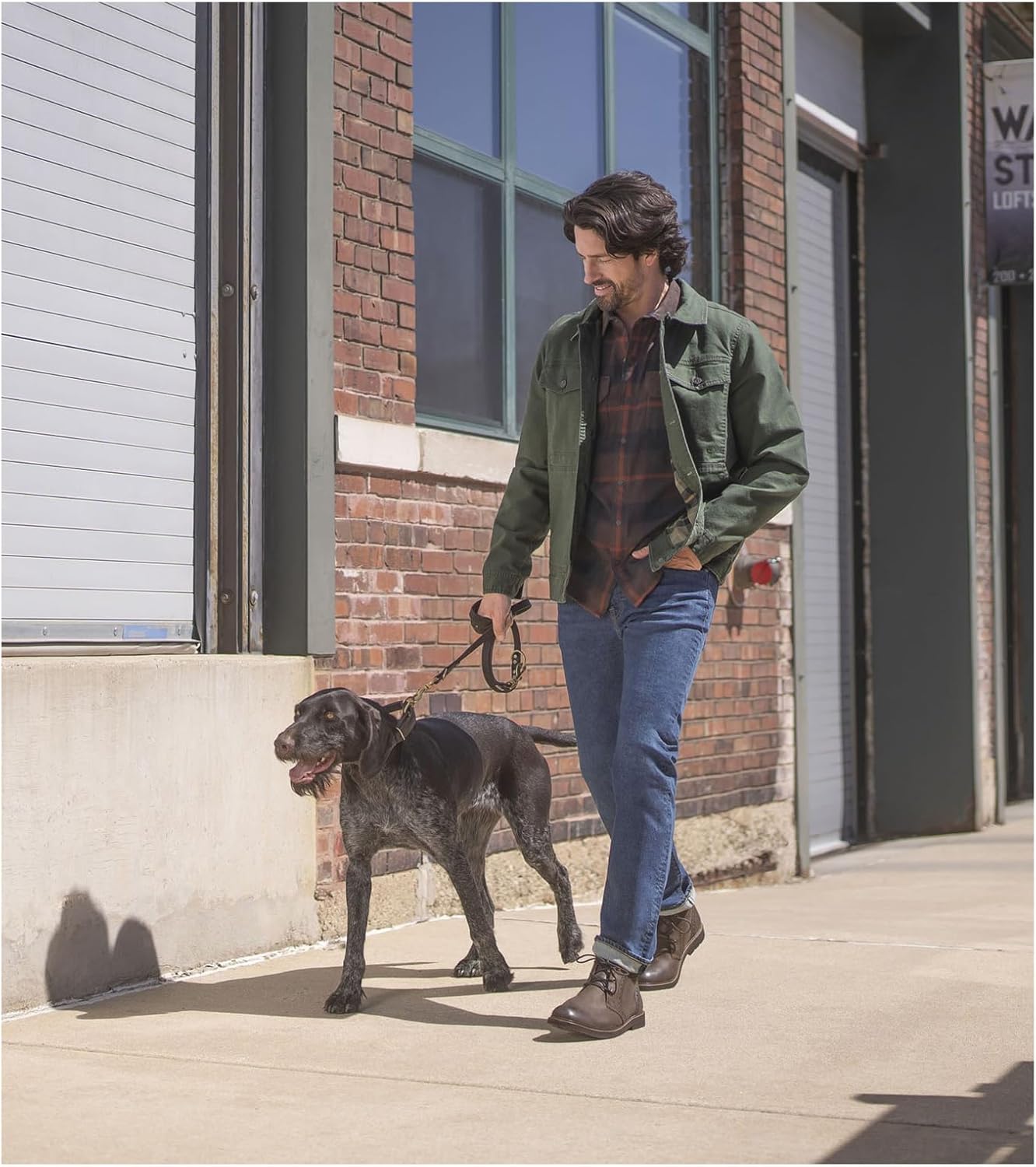 Мужские ботинки Nunn Bush Ozark II Plain Toe Chukka Boot, коричневый — фото 4