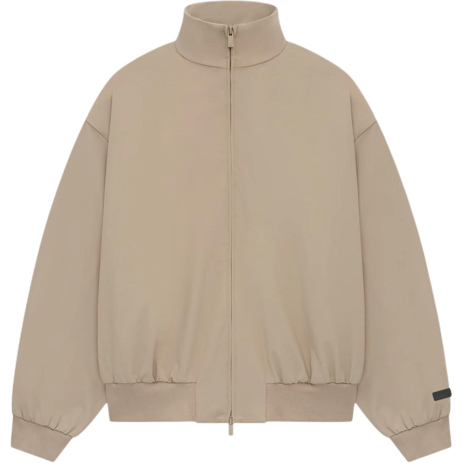 Куртка-бомбер из склеенного нейлона Fear Of God Essentials, desert золото коричневый/desert sand — фото 3