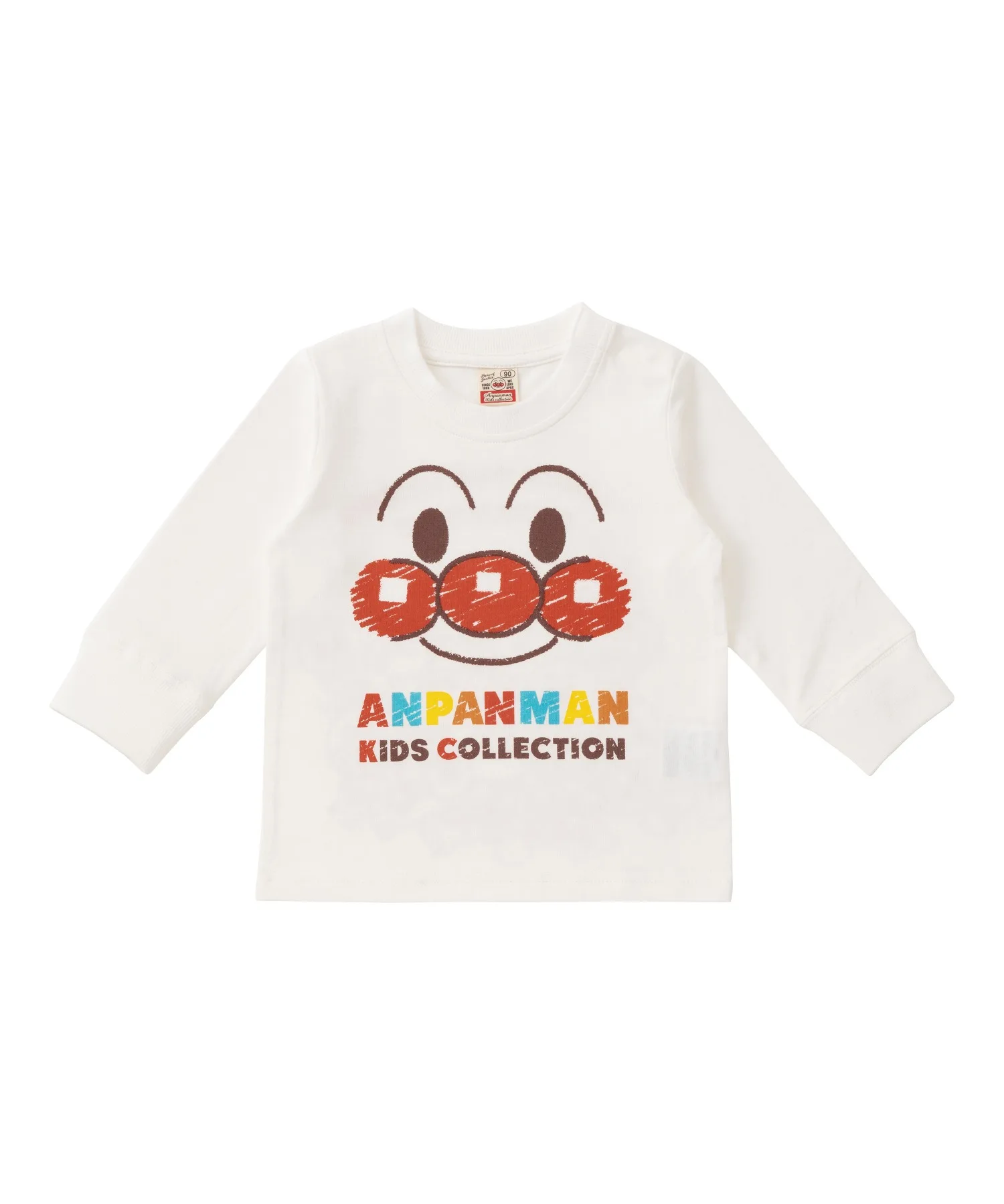Детская футболка с принтом ANPANMAN KIDS COLLECTION белая