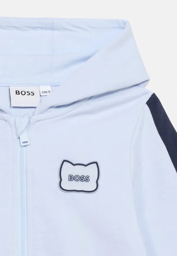 Футболка с принтом для новорожденных Boss Kidswear, Pale Blue — фото 4