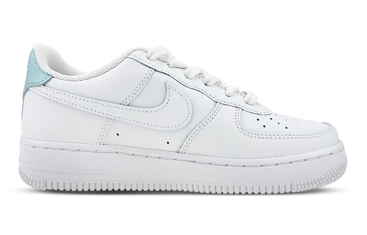 

Кроссовки Nike Air Force 1 Skateboard Shoes Women's Low-Top White Blue/Red