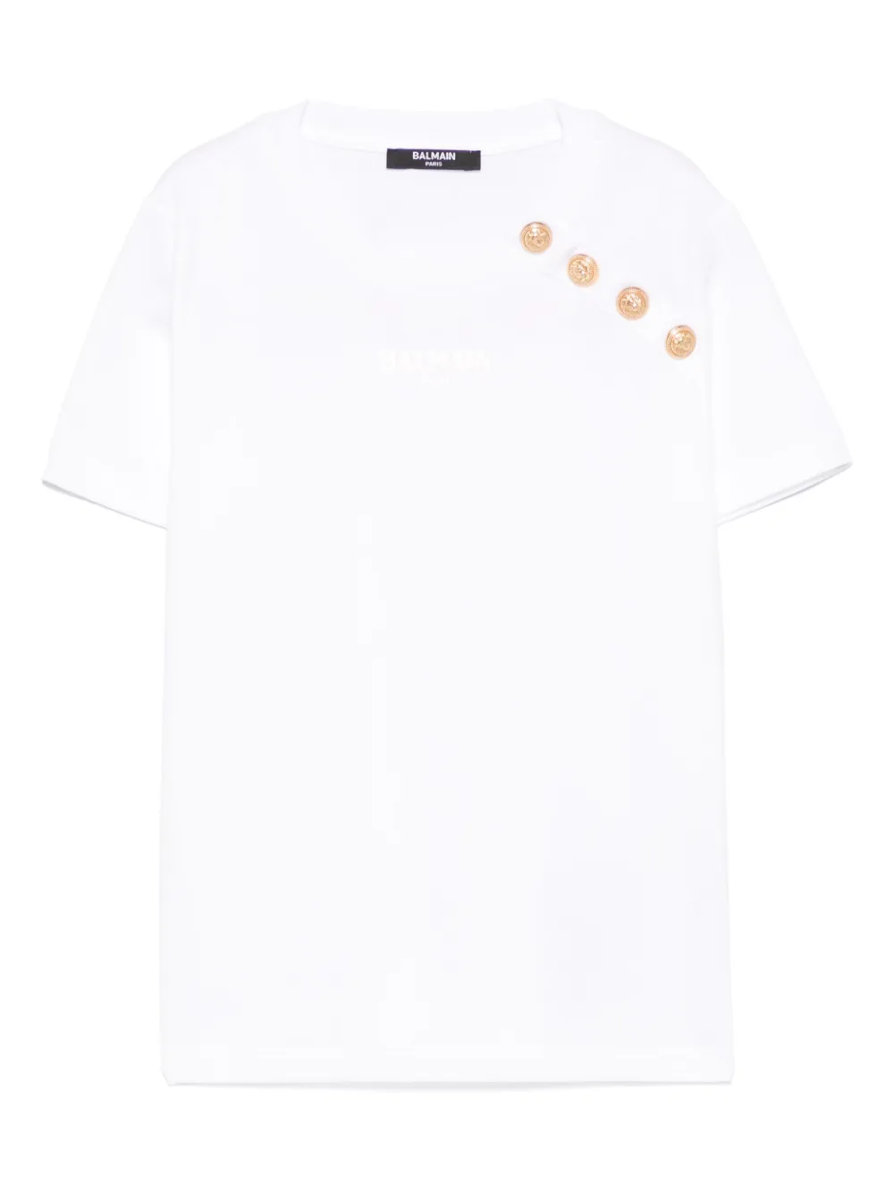 

Футболка с логотипом Balmain Kids, белый
