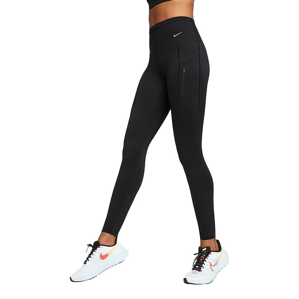 

Тайтсы Nike Go Firm-Support High-Waisted, черный