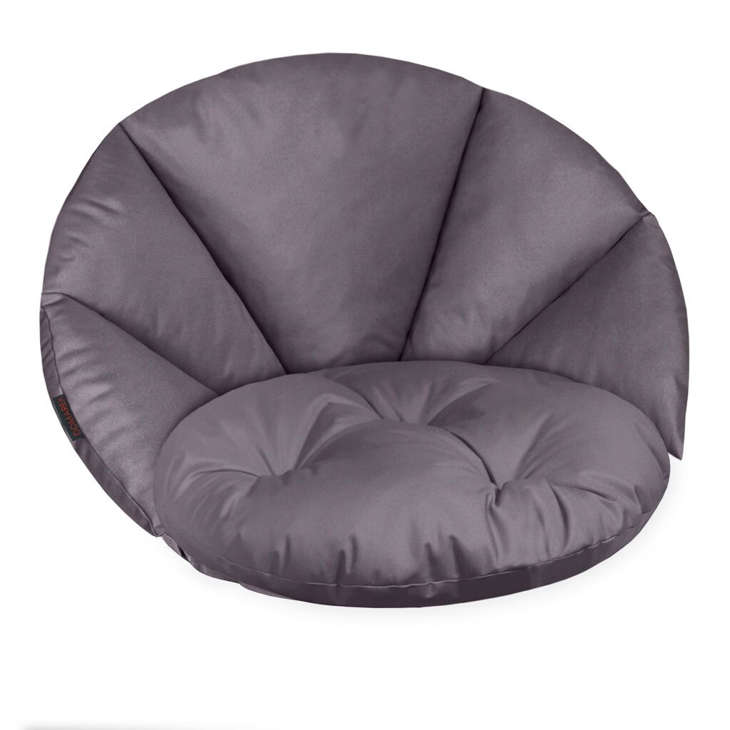 

Подушка Domarex COLUMBIA садовая подушка для отдыха водонепроницаемая для подвешивания распашного типа «гнездо аиста» - прочная - высококачественная ткань - серая, серый