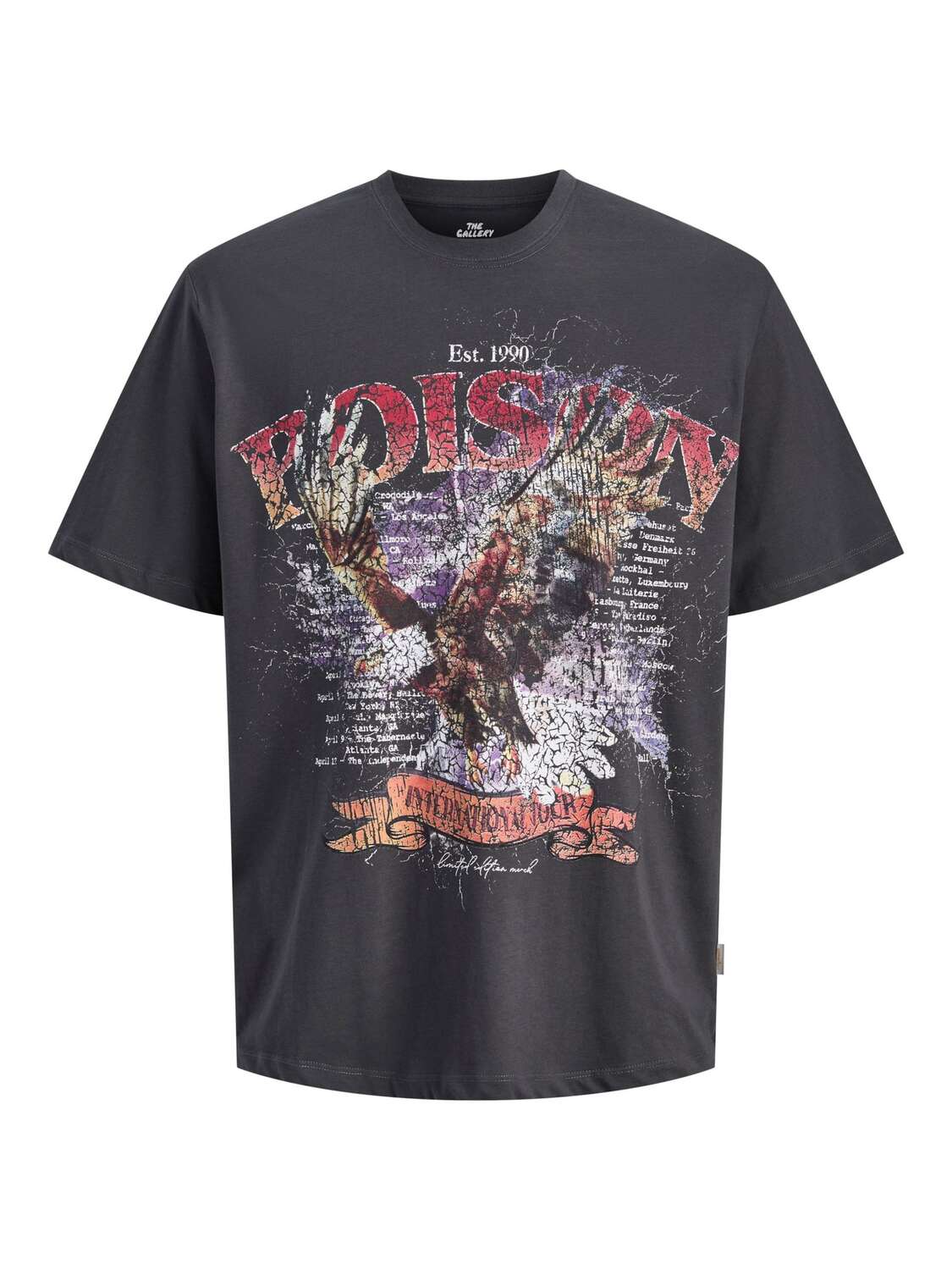 

JACK & JONES Футболка в цвете антрацит