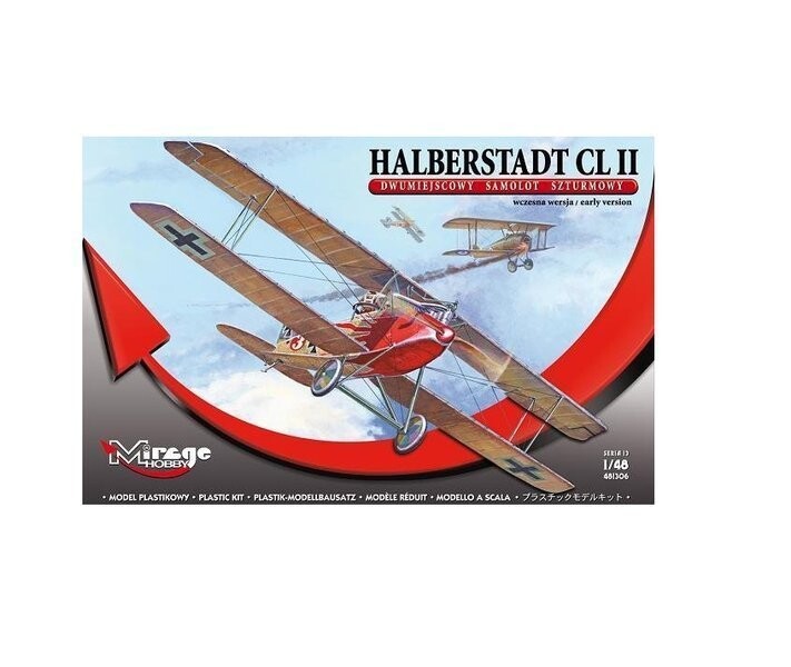 

Mirage, Штурмовик HALBERSTADT CL II, Набор моделей