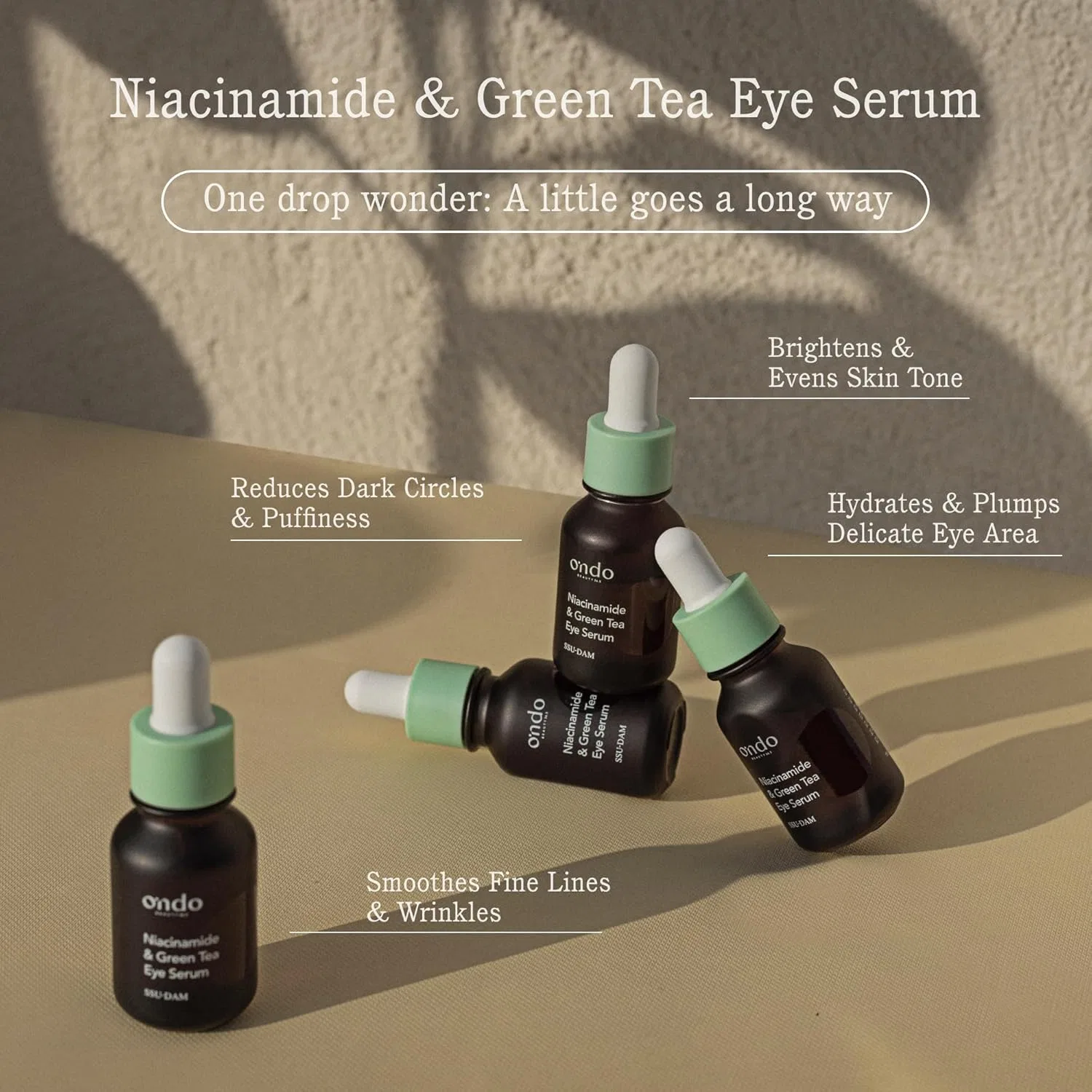Сыворотка для кожи вокруг глаз «Niacinamide & Green Tea» от Ondo Beauty 36.5 Ondo — фото 2