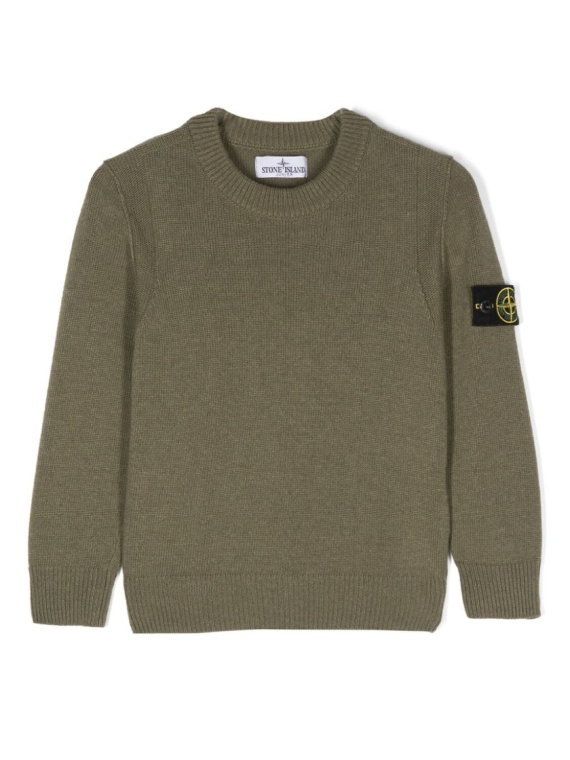 

Stone Island Junior свитер с изображением компаса, зеленый