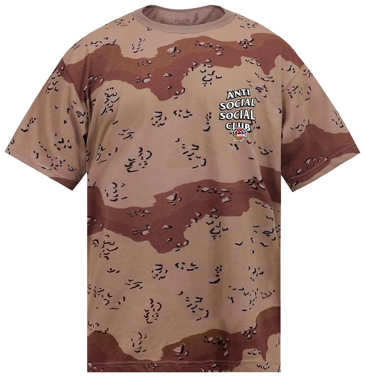 

Футболка Anti Social Social Club x Nascar Motorsport, цвет, коричневый