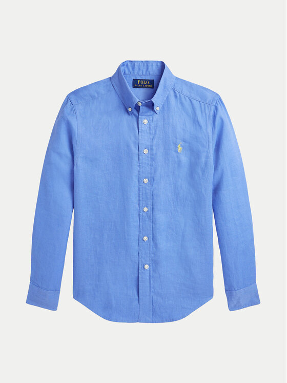 

Рубашка обычного кроя 323967600001 Polo Ralph Lauren, синий