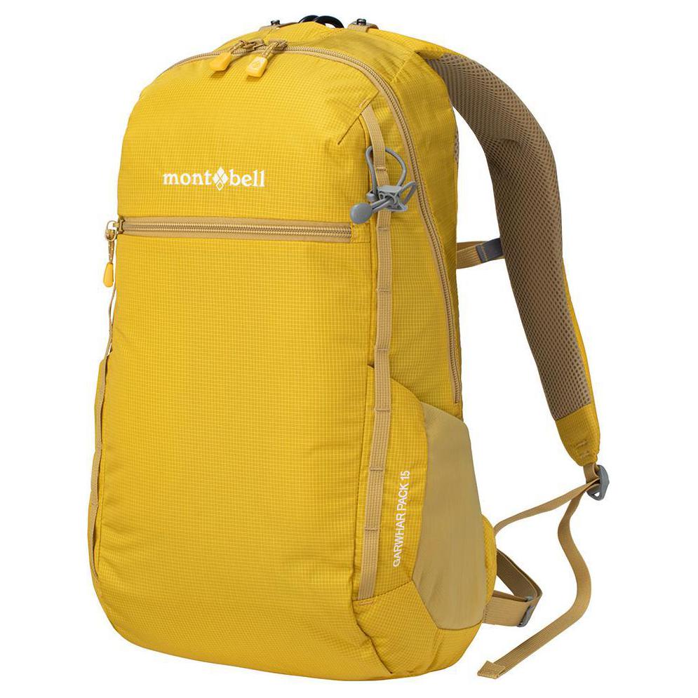 

MONTBELL Рюкзак 15л outdoor из нейлона, желтый, unisex