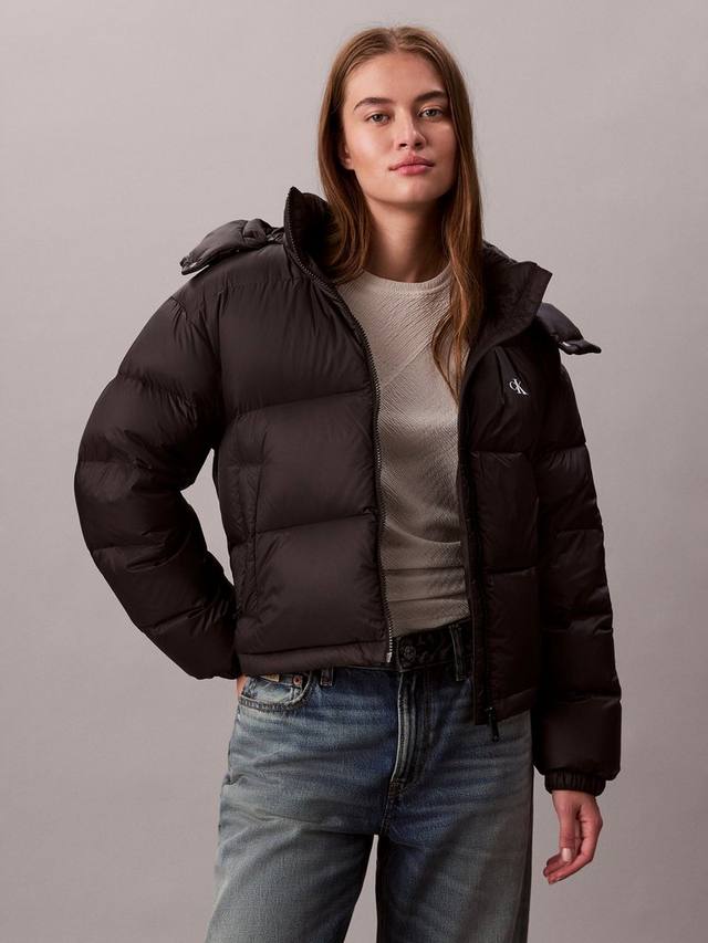 

Водо- и ветронепроницаемая пуховая куртка Essential Calvin Klein, Black