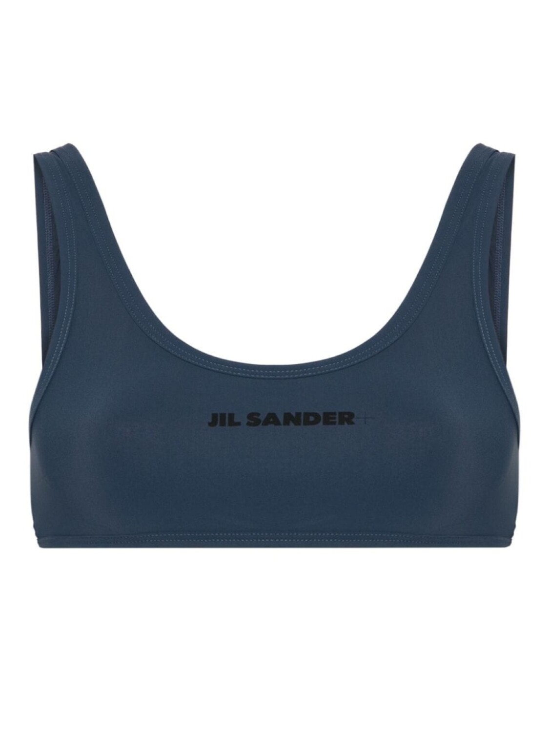 

Jil Sander топ бикини с логотипом, синий