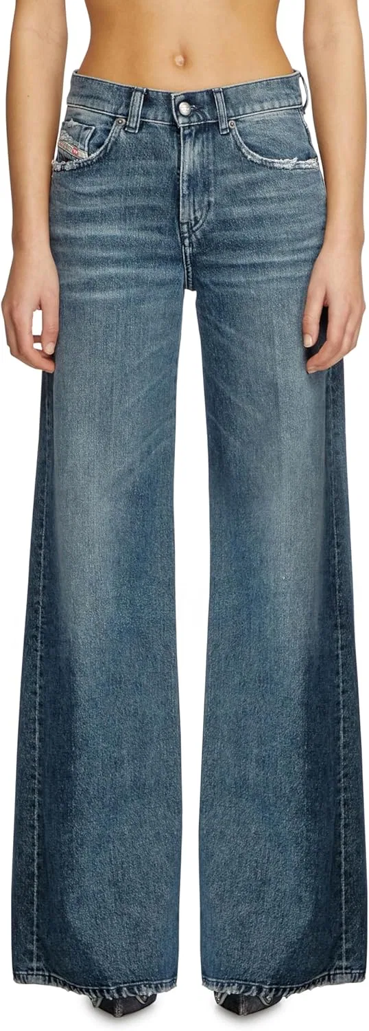 Джинсы Diesel 1978 D-Akemi Flare, Medium Blue