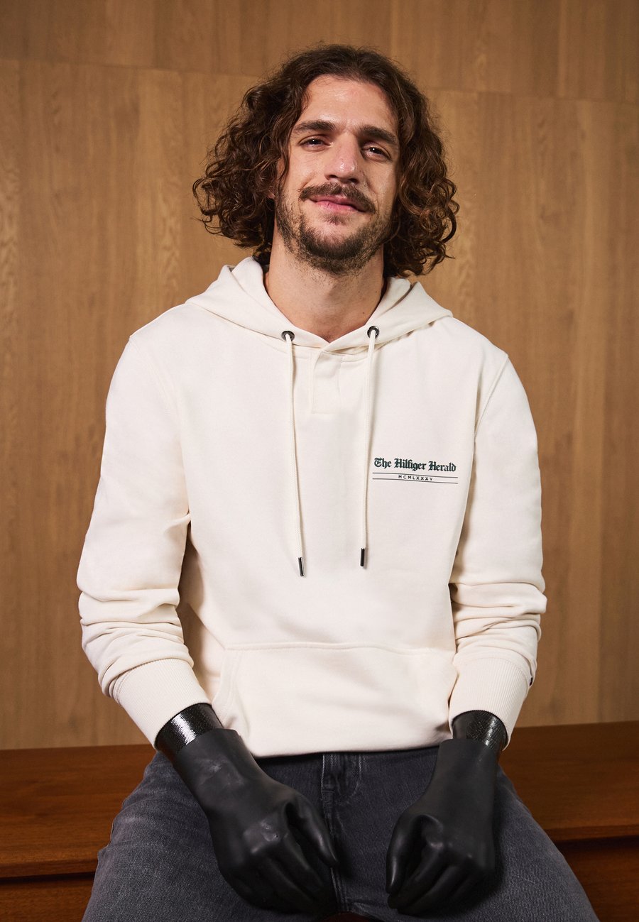 

Толстовка Tommy Hilfiger HERALD HOODY, Ivory Petal/Off-White
