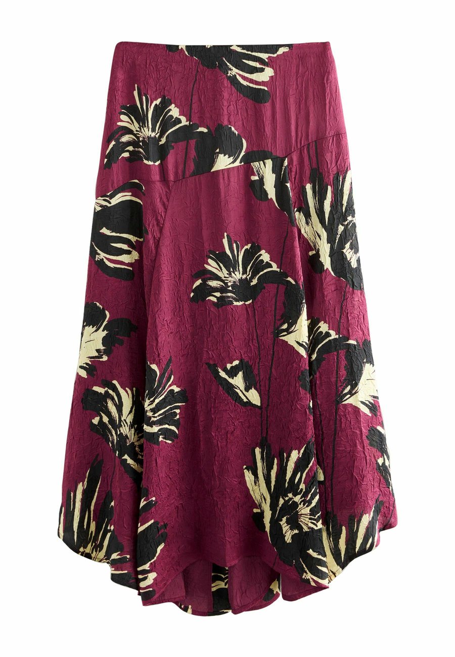 

Юбка Next CRINKLE ASYMETRIC , Burgundy Red/Bordeaux