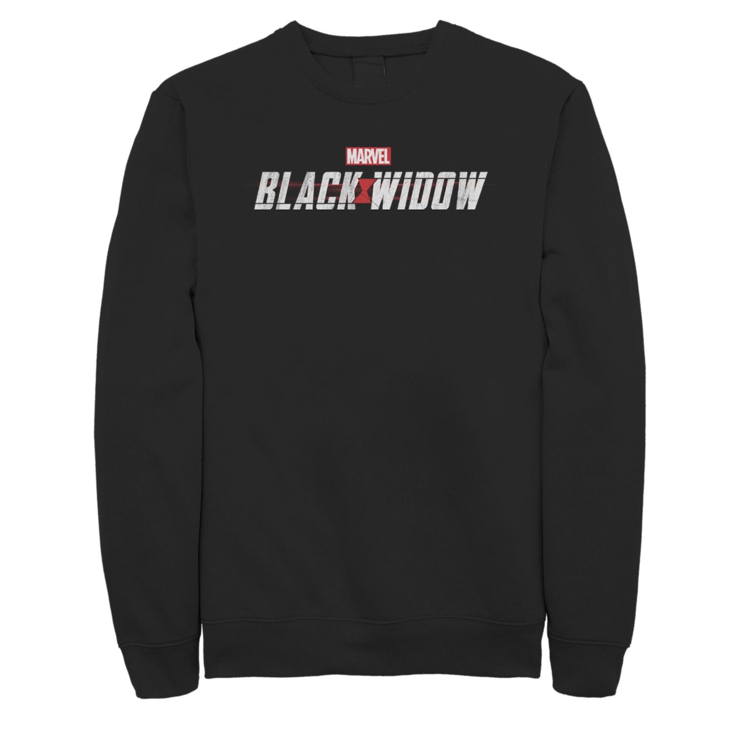 

Мужской флис с официальным логотипом Black Widow Marvel