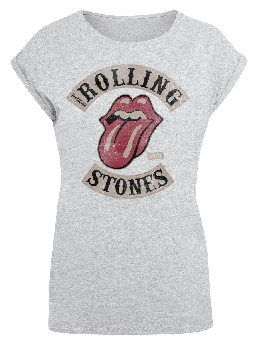 

Рубашка F4NT4STIC The Rolling Stones Tour78 Blk, пятнистый серый
