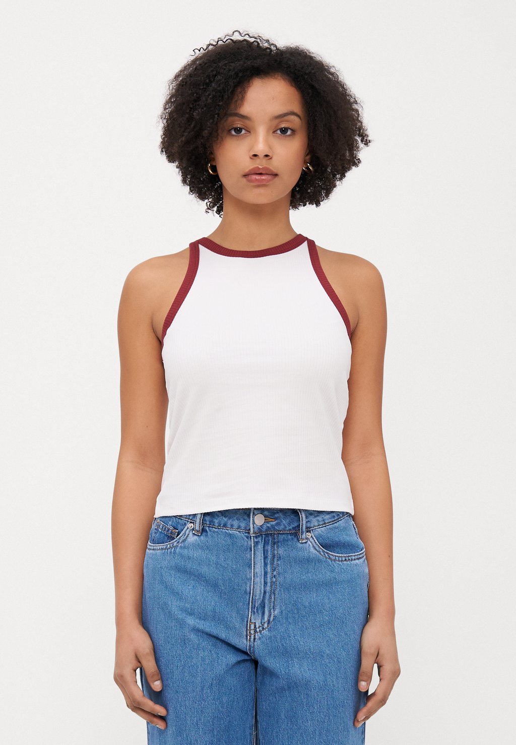 

Топ ONLVELA LIFE ONLY Petite, белый