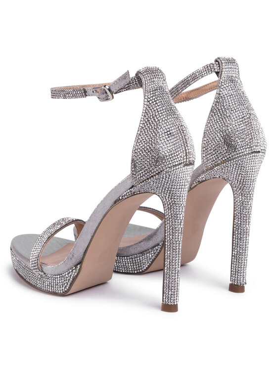 Сандалии Milano-R SM11000897-02003-998 Steve Madden, серебряный — фото 3