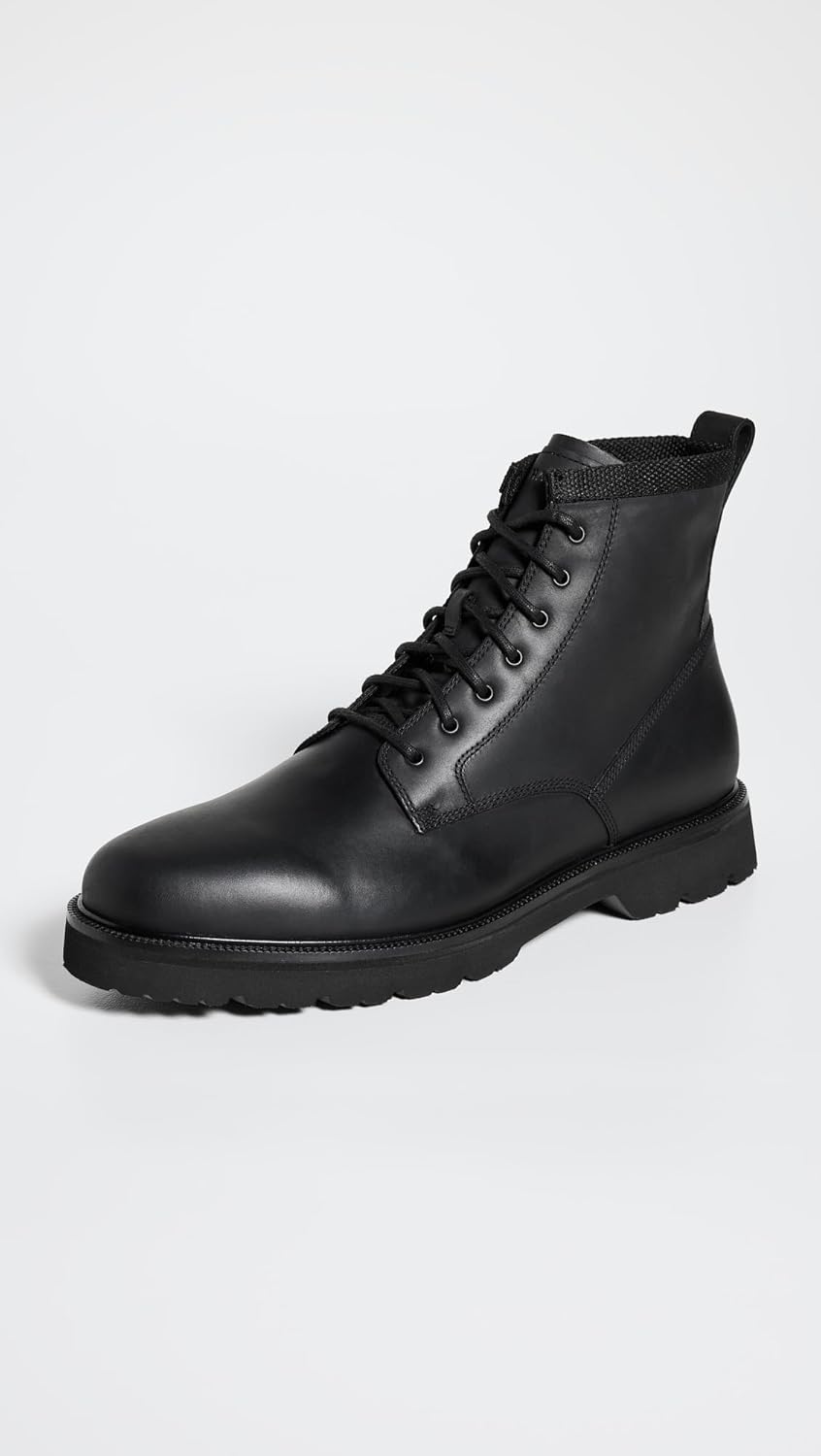 Мужские ботинки Cole Haan American Classics с простым носком, водонепроницаемые, черный — фото 2