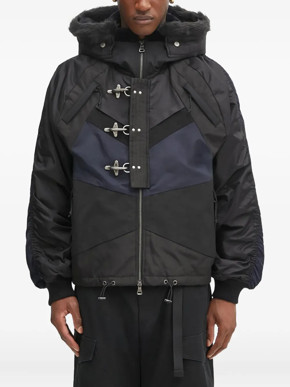 

Куртка с капюшоном и застежкой на.toggle Andersson Bell, черный