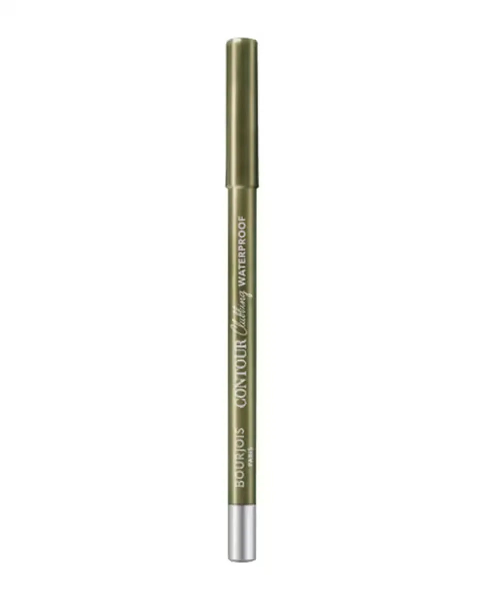 Водостойкий карандаш для глаз Contour Clubbing Bourjois, 077 Kaki'N'Gold — фото 2