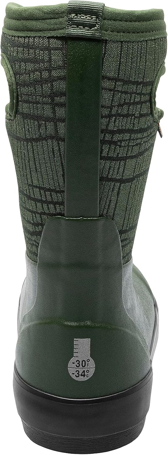 Детские и унисекс ботинки BOGS Classic II Snow Boot, темно-зеленый — фото 4
