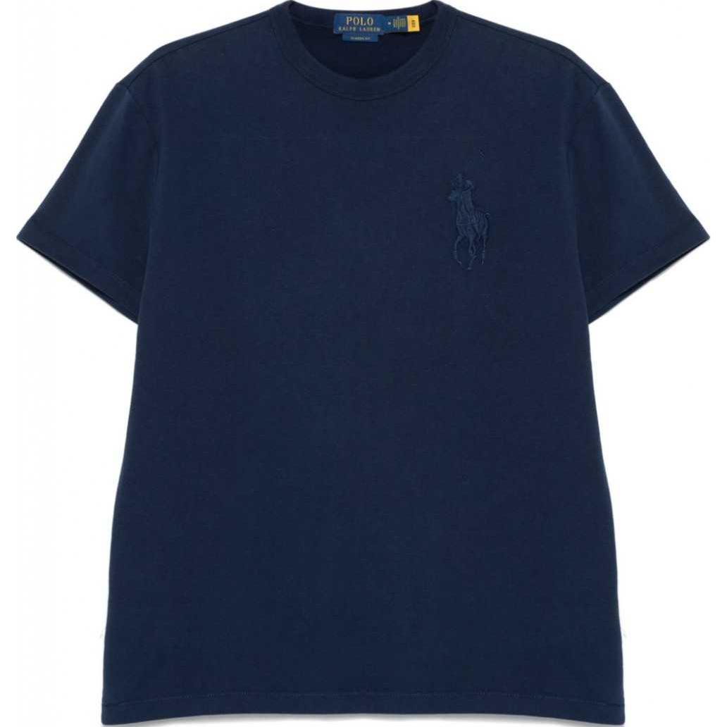 Футболка Big Pony с вышивкой Polo Ralph Lauren, синий