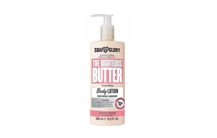 Питательный лосьон для тела с маслом для увлажнения и снятия зуда SOAP&GLORY — фото 2
