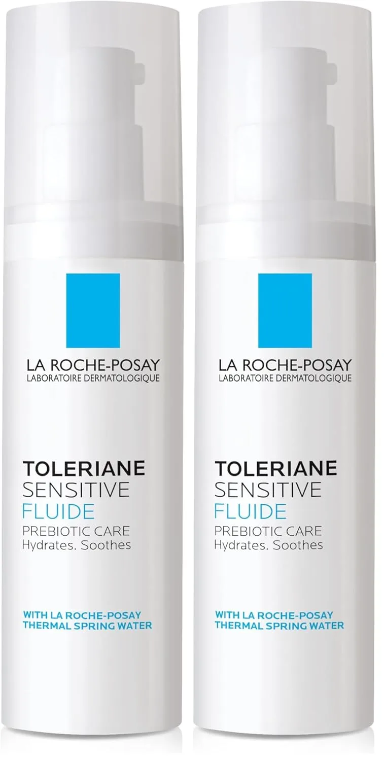 Крем для лица La Roche-Posay — Увлажняющий Toleriane Sensitive Fluide Protective Moisturizer, легкий, обезжиренный, для, 39.9 мл