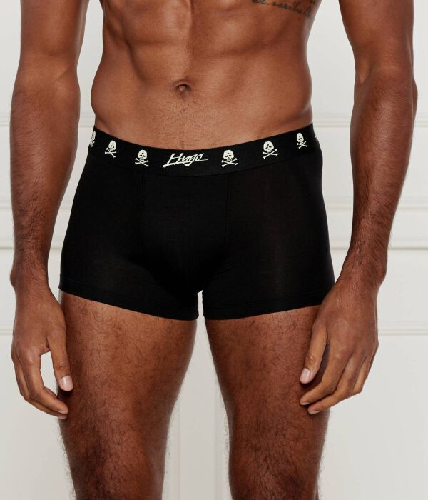 

Боксеры Hugo Bodywear с принтом, черный