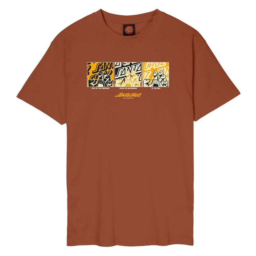 

Футболка с коротким рукавом Santa Cruz Handled front, коричневый