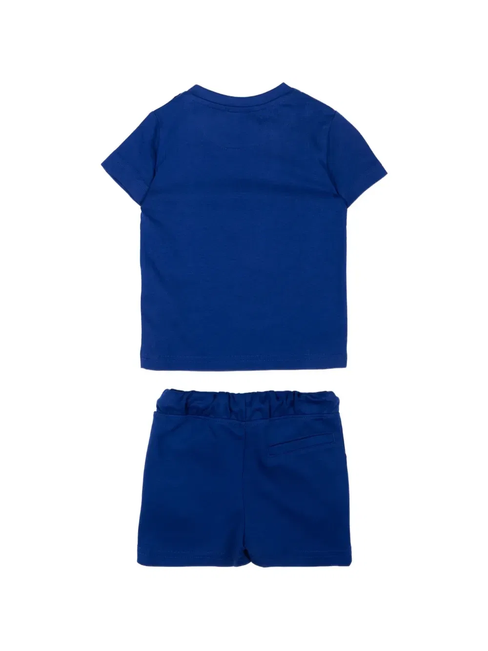 Комплект из шорт и футболки с логотипом Just Cavalli Kids, синий — фото 2