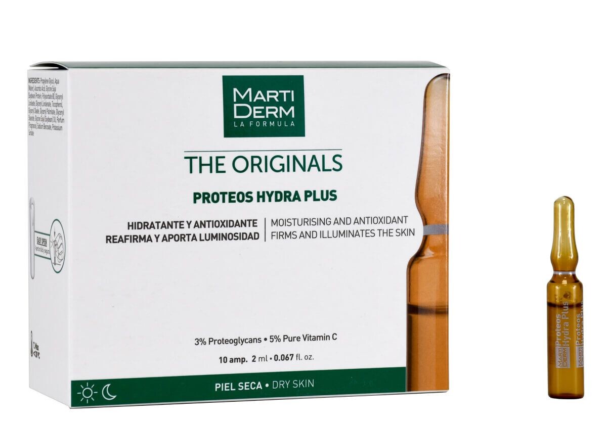 

Уход за лицом в ампулах Martiderm Proteos Hydra Plus, 20 мл