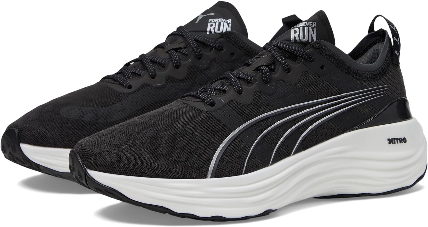 

Кроссовки PUMA Foreverrun Nitro, цвет Puma Black/Puma White