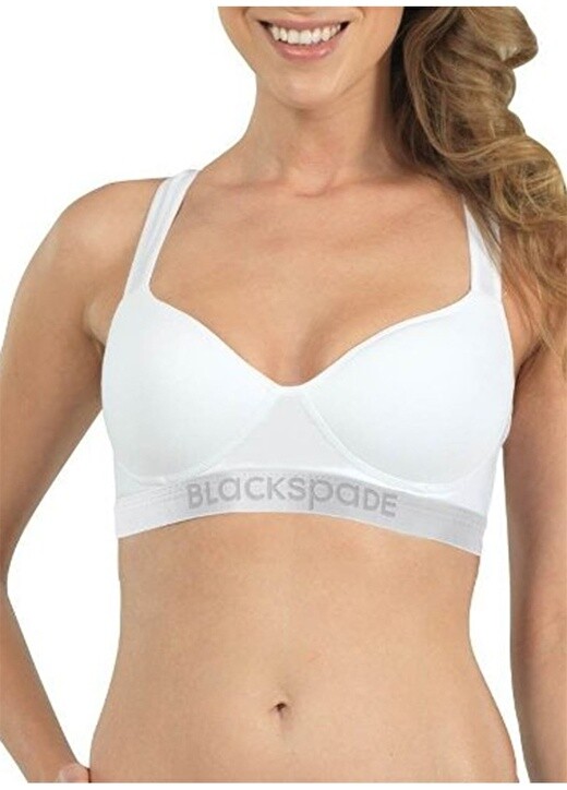 

Белый бюстгальтер на поддержке Blackspade