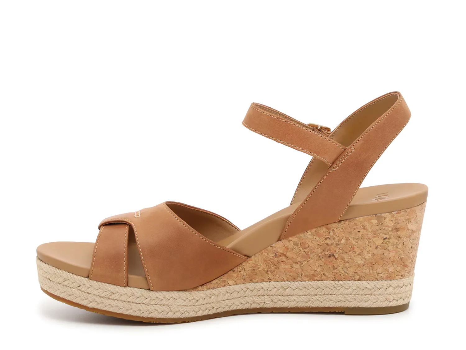 Сандалии Cloverdale Espadrille Wedge Sandal Ugg, цвет cognac — фото 3